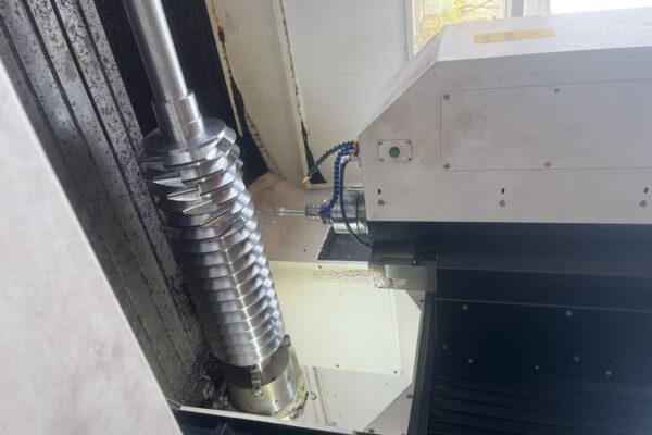 Shredder blade shaft